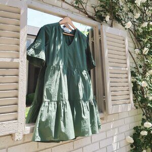 Cooper at Home The Garden Dress in Sage Large